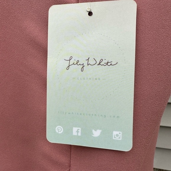 Lily White Sleeveless Wrap Front Blouse - Mauve - Picture 13 of 14